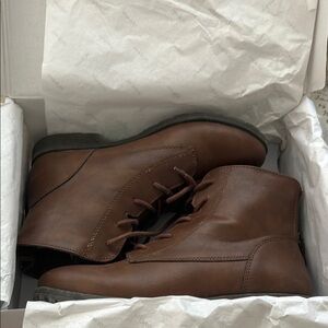 Brown Leather Men's Boots